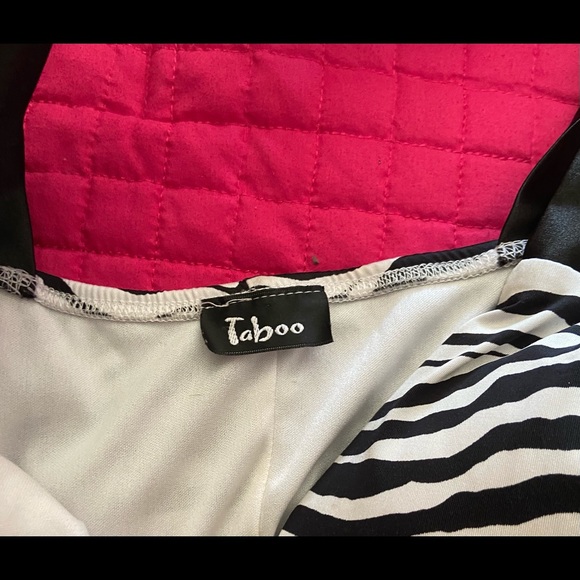 Taboo Zebra Print Dress - Picture 3 of 3